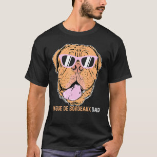 Camiseta Dogue De Bordeaux Dad Tee Para Dueños De Perros Pa
