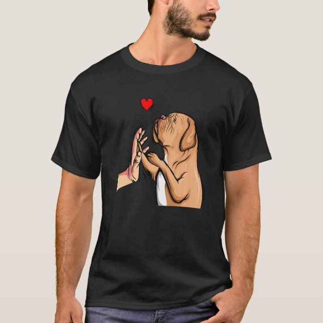 Camiseta Dogue de Bordeaux Dog Women Girl   (Anverso)