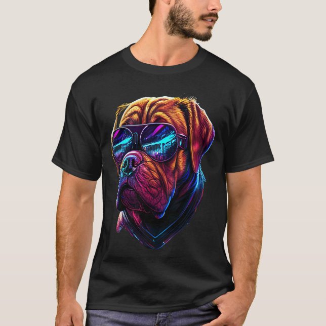 Camiseta Dogue De Bordeaux Dogs Dogue De Bordeauxs 1 (Anverso)