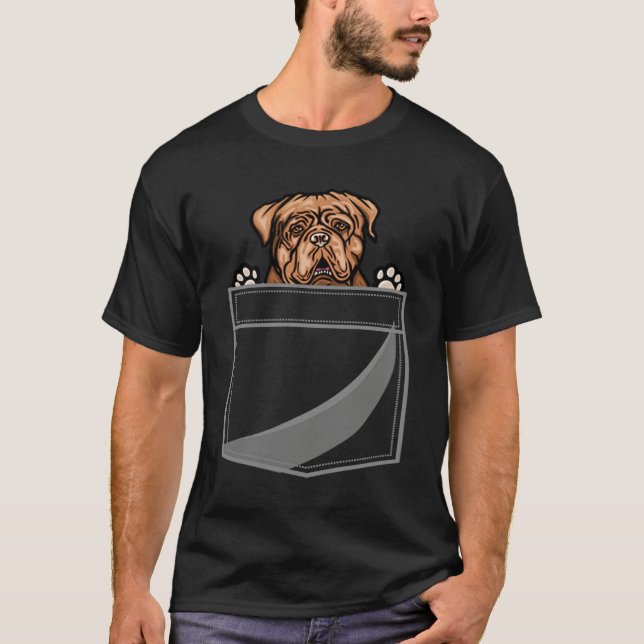 Camiseta Dogue de Bordeaux In A Pocket (Anverso)