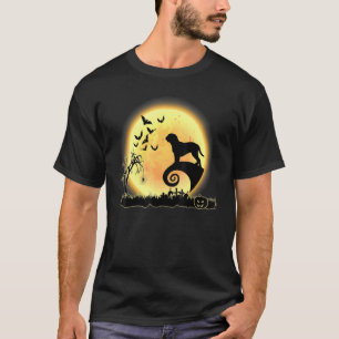 Camiseta Dogue De Bordeaux Scary Y Moon Dog Halloween Cos