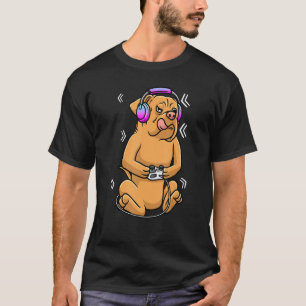 Camiseta Dogue De Bordeaux Videojuego Gamer Gaming Fren