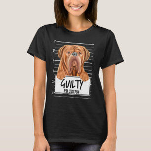 Camiseta Dogues De Bordeaux Foto De Perfil Perro Culpable