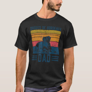 Camiseta Dogues De Burdeos Dad Vintage Dogues De Borde