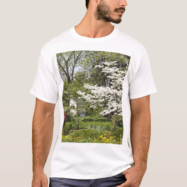 Camiseta Dogwood en flor (Anverso)