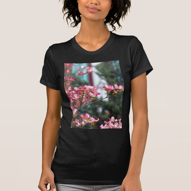Camiseta Dogwood rosa (Anverso)