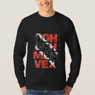 Camiseta Doh Geh Meh Vex Tri, mujer trinitense tobagana