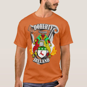 Camiseta Doherty Family Name English and Irish