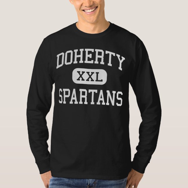 Camiseta Doherty - Spartans - altos - Colorado Springs (Anverso)