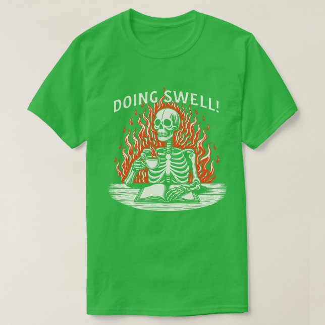 Camiseta Doing Swell (Diseño del anverso)