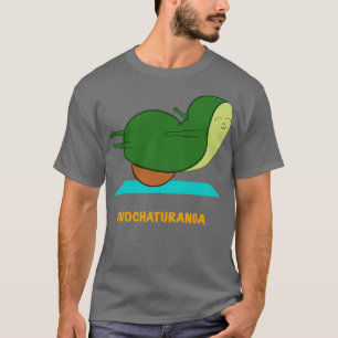 Camiseta Doing Yoga Pose con aguacate