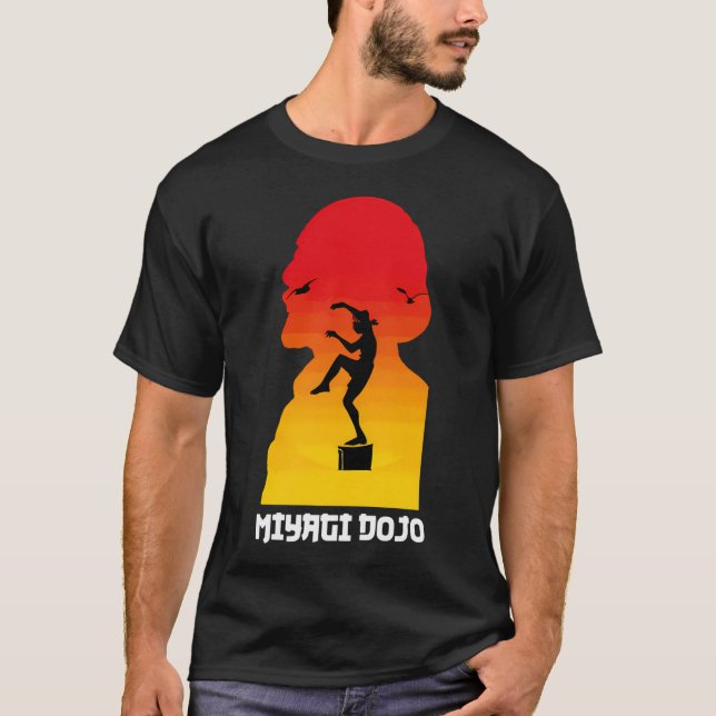 Camiseta dojo miyagi (Anverso)