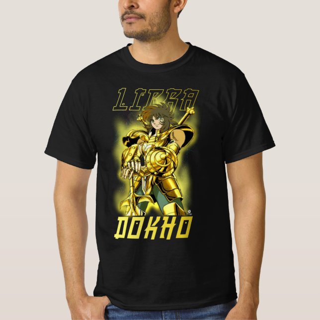 Camiseta Dokho de Libra Knights of the zodiac (Anverso)