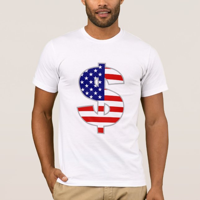 Camiseta Dólar americano (Anverso)