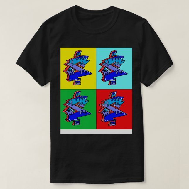 Camiseta Dólar artístico por LowEndGraphics 1 (Diseño del anverso)