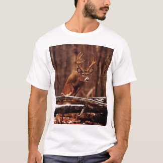 Camiseta Dólar de salto del Whitetail