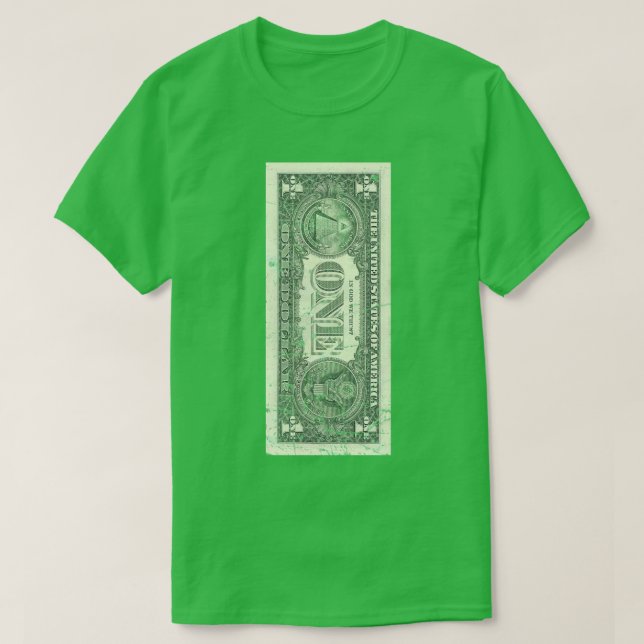 Camiseta Dólar estadounidense (Diseño del anverso)