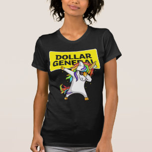 Camiseta Dólar General Unicorn Dabbing T-Shirt