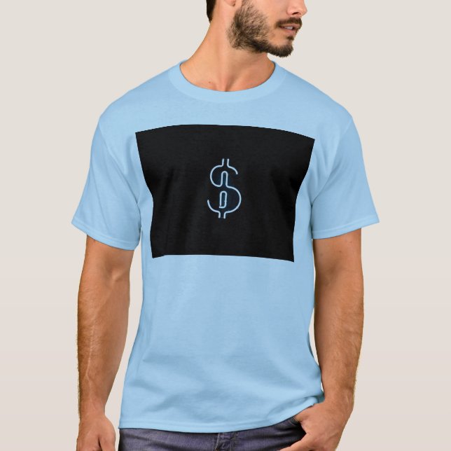 Camiseta Dólar Neon Todopoderoso (Anverso)