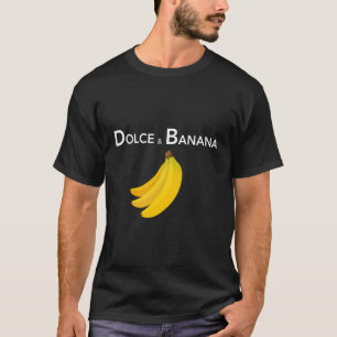 Camiseta Dolce Banana Graciosa Moda Bananas Hoodie Para Veg