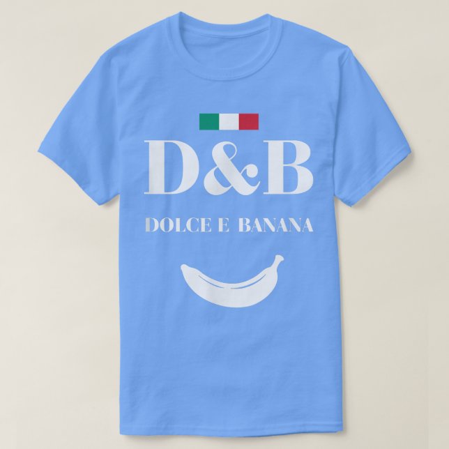Camiseta Dolce italiano E Banana T Shirt, Gráfica divertida (Diseño del anverso)