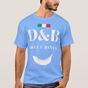 Camiseta Dolce italiano E Banana T Shirt, Gráfica divertida