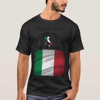 Camiseta Dolce Vita Italia 2024 En París Para Juegos De Oli