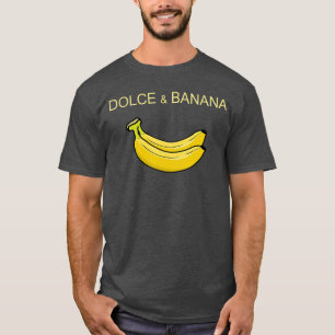 Camiseta Dolce y diseño divertido y lindo de plátano vintag