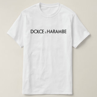Camiseta dolce y harambe