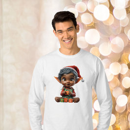 Camiseta Doll Baby Navidades Elf Men's Tee