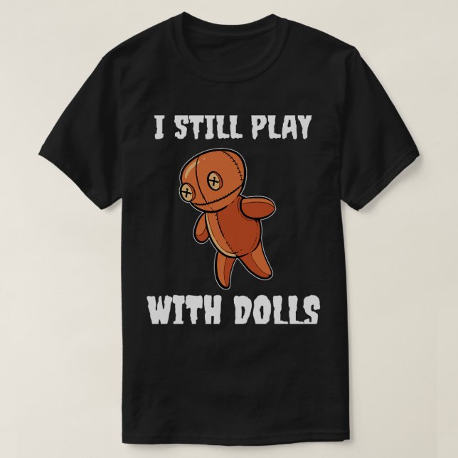 Camiseta Doll Voodoo Magicie Mágico O Ventilador De Brujerí (Diseño del anverso)