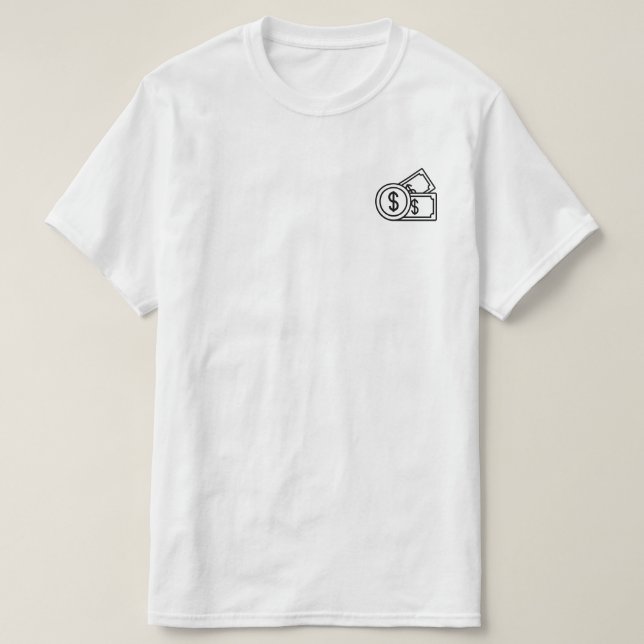 CAMISETA DOLLAR T-SHIRT (Diseño del anverso)