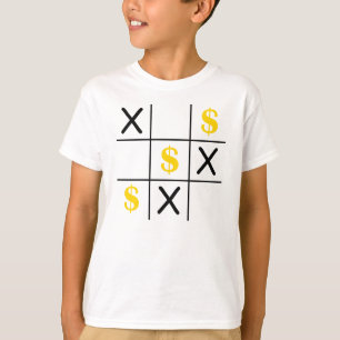 Camiseta Dollar Tic Tac Toe