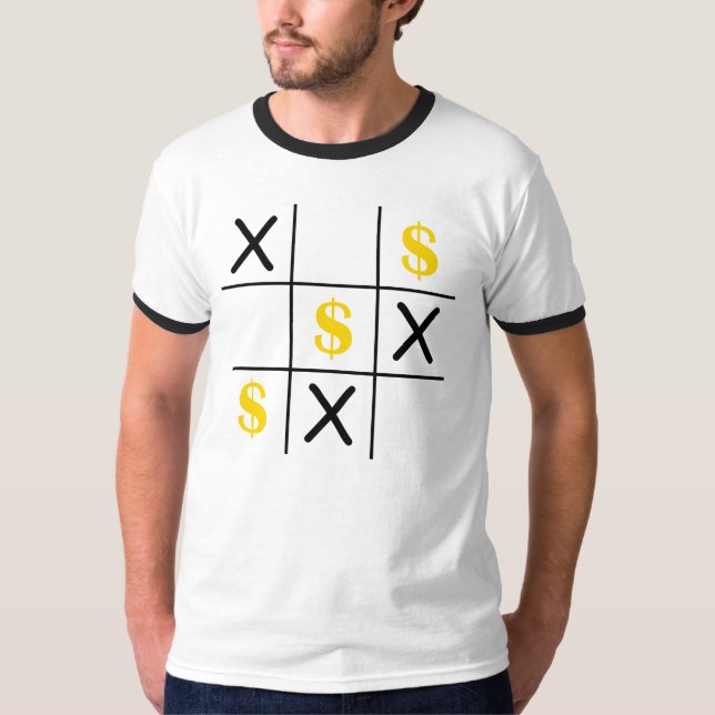 Camiseta Dollar Tic Tac Toe (Anverso)