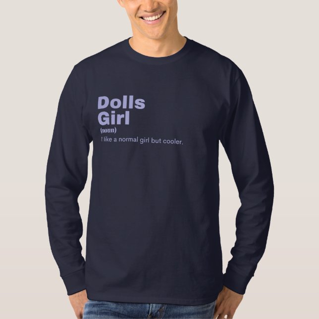 Camiseta Dolls Chica - Muñecas (Anverso)
