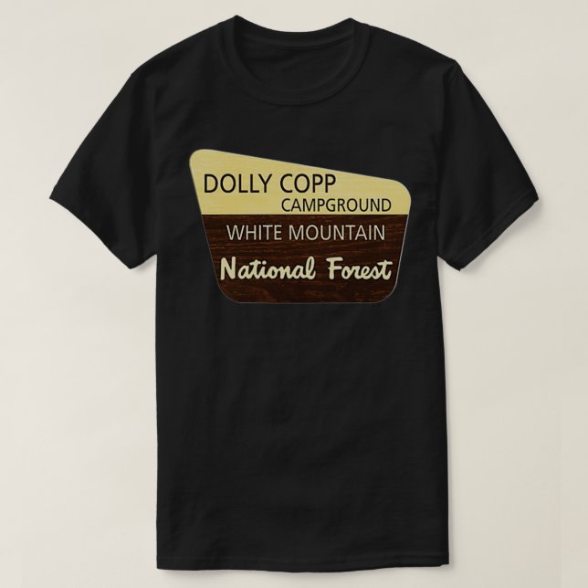 Camiseta Dolly Copp Campground Centennial  (Diseño del anverso)