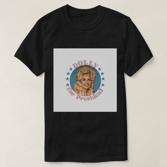 Camiseta Dolly para el presidente Pin (Diseño del anverso)