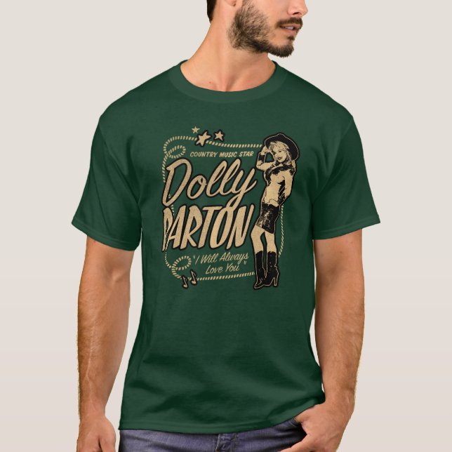 Camiseta Dolly Parton Country Music Star friend friend (Anverso)