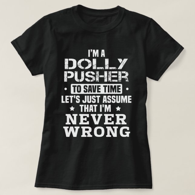Camiseta Dolly Pusher (Diseño del anverso)