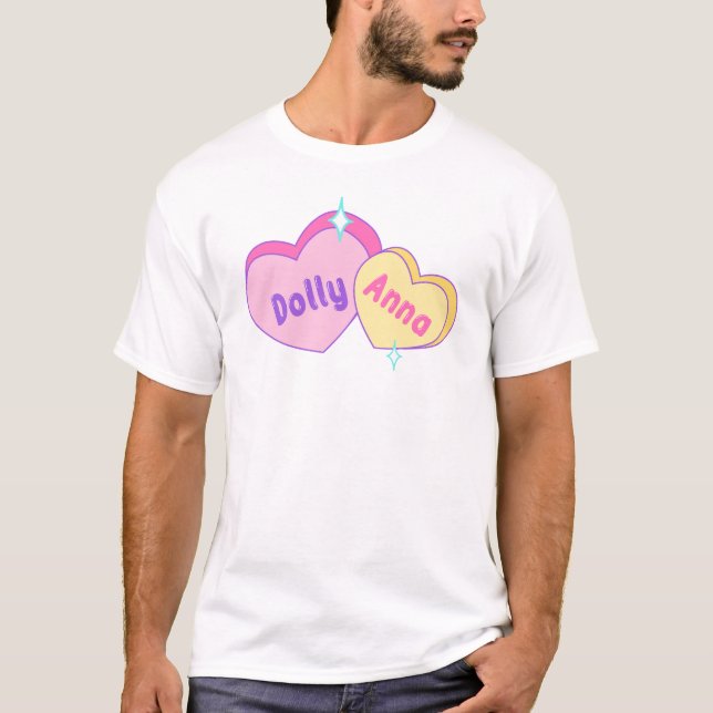 Camiseta DollyAnna Candy Hearts (Anverso)