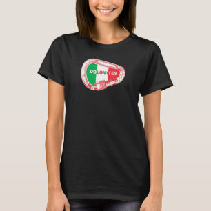 Camiseta Dolomitas Rock Climbing Carabiner