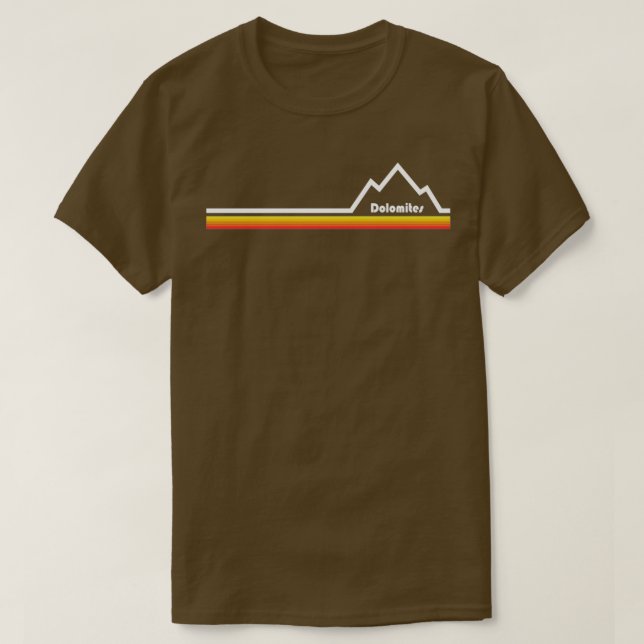 Camiseta Dolomites Italy (Diseño del anverso)