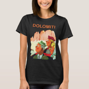 Camiseta Dolomiti Italia Alpes Montaña Viaje