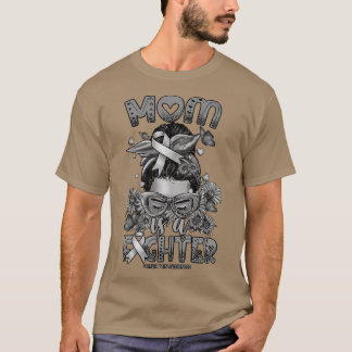 Camiseta Dolor ciático Conciencia de la madre luchadora pan
