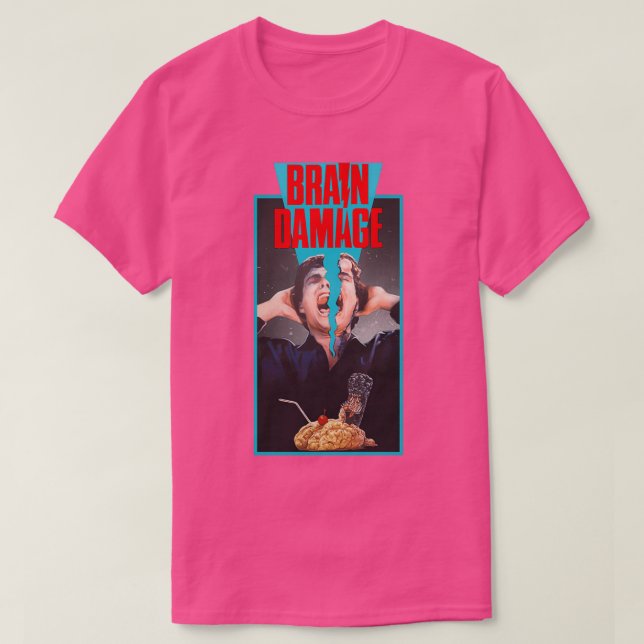 Camiseta Dolor de cabeza por explosión de daño cerebral1988 (Diseño del anverso)