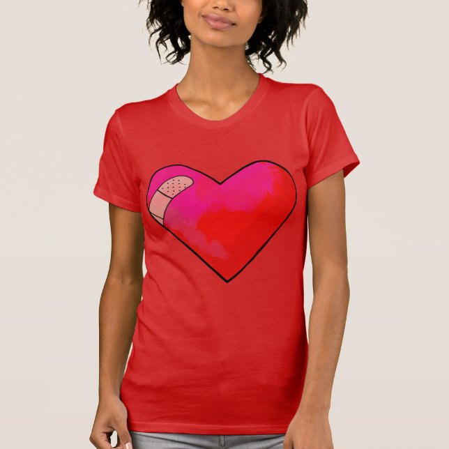 Camiseta Dolor de corazón (Anverso)