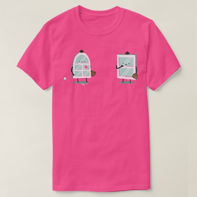 Camiseta Dolor de ventana (Diseño del anverso)