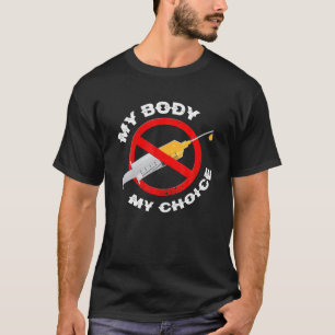 Camiseta Dolor en mi cuerpo mi elección sin vacunas forzad