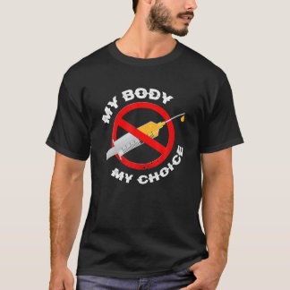 Camiseta Dolor en mi cuerpo mi elección sin vacunas forzada