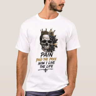 Camiseta Dolor Pagó El Precio Ahora Vivo La Vida – Coronado